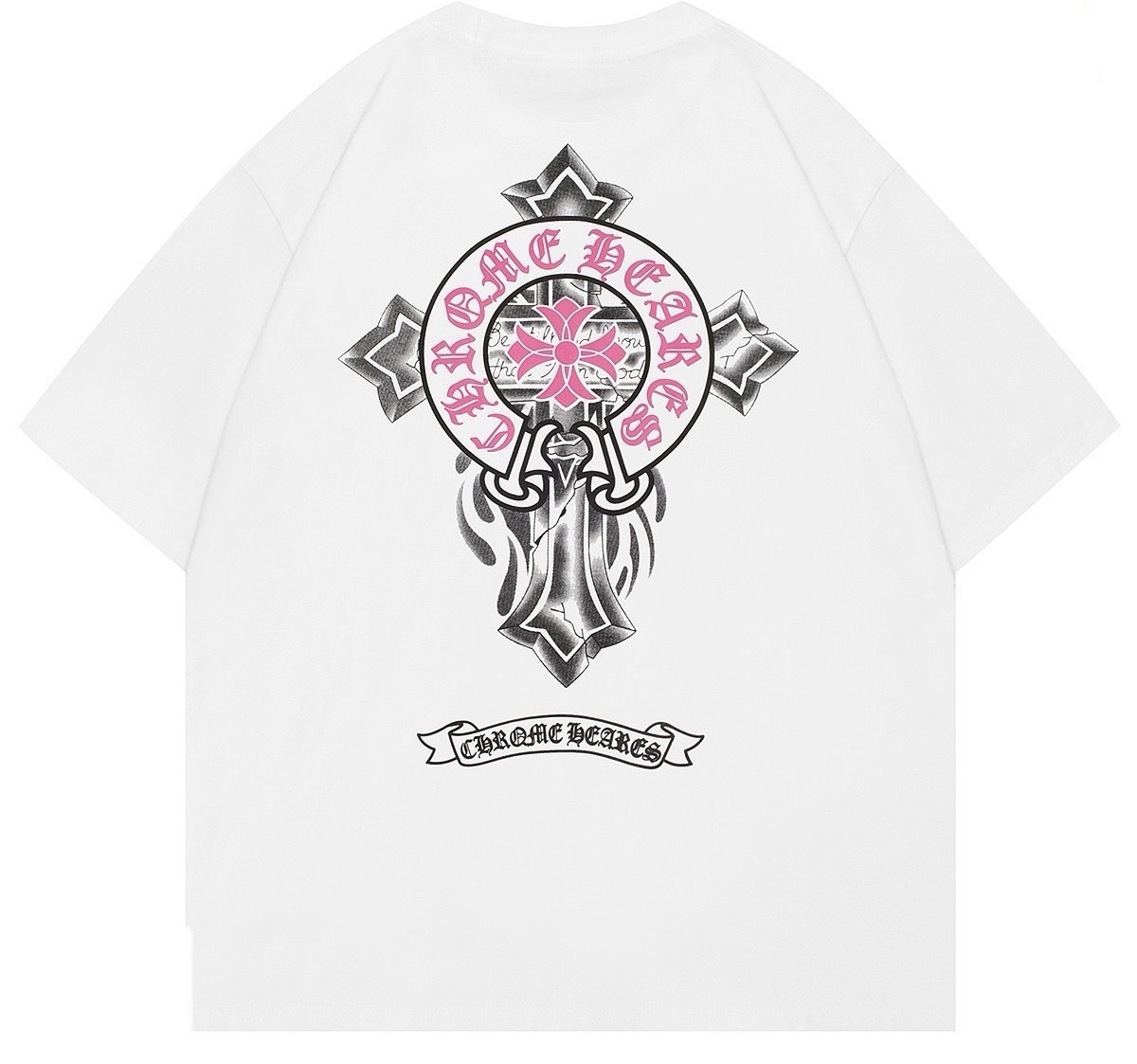 Chrome Hearts мужская футболка деталь